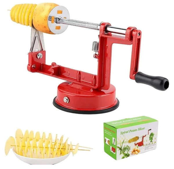 Potato Spiral Slice Machine